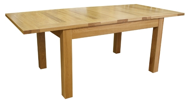 New Forest Solid Oak Large Extending Dining Table
