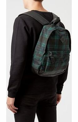 New Look Black and Green Check Rucksack 3150899
