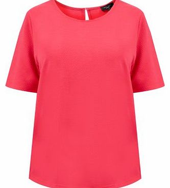 Inspire Pink Textured T-Shirt 3221880