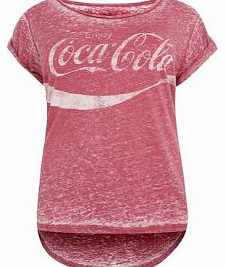 Inspire Red Burnout Coca Cola T-Shirt 3085765