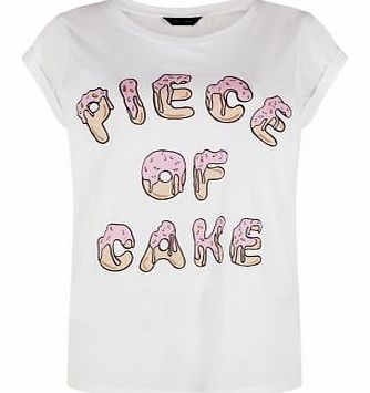 White Piece Of Cake T-Shirt 3313227
