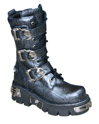 New Rock Boots - 710 - Silver Web