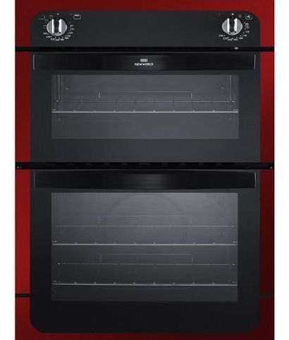 New World Ltd NW901GRED 900mm Built-in Single Gas Oven Grill FSD Metallic Red
