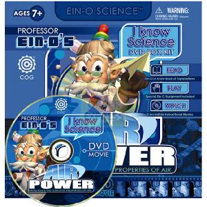 New World Toys Ein-O-Science COG I Know Science DVD Professor Ein-O Air Power