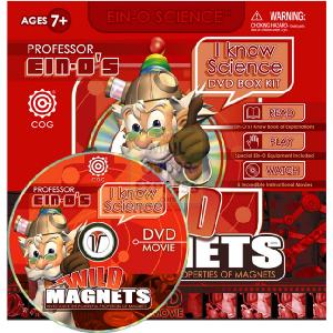 New World Toys Ein-O-Science COG I Know Science DVD Professor Ein-O Wild Magnets