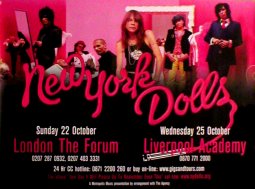 DOLLS UK Tour 2006 Music Poster
