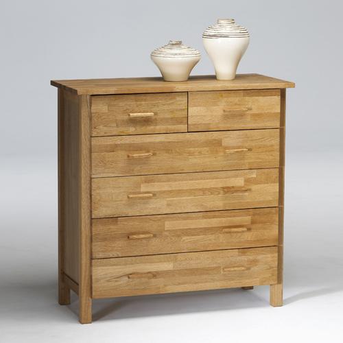New York Oak Bedroom Furniture New York Oak Chest 2 4