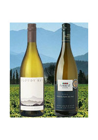 Sauvignon 12-bottle case of Cloudy Bay 2008 and Forrest 2007, 6 bottles of each