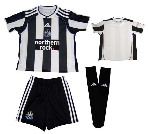 Newcastle Adidas 09-10 Newcastle Little Boys home