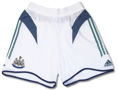 Newcastle Adidas Newcastle away shorts 05/06