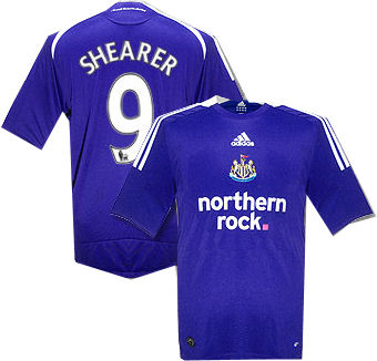 Newcastle Nike 08-09 Newcastle away (Shearer 9)