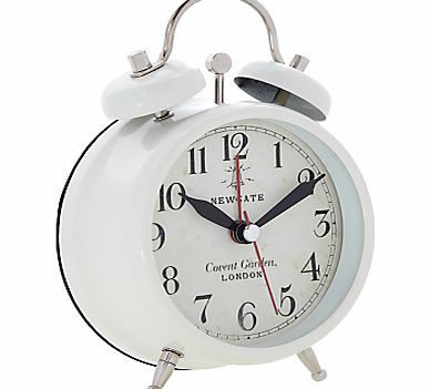 Newgate Covent Garden Alarm Clock, Cream, Small