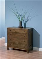 Four Drawer Wide Chest