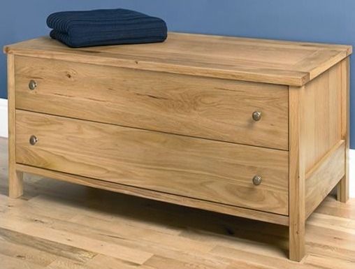 Newhaven Oak 2 Drawer Chest