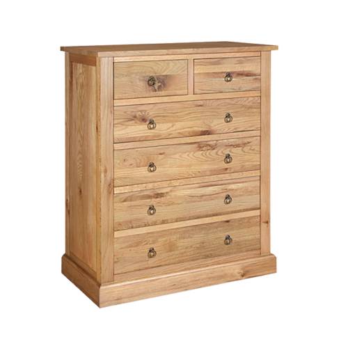 Newhaven Oak Newhaven Chest of Drawers 2 4 909.421