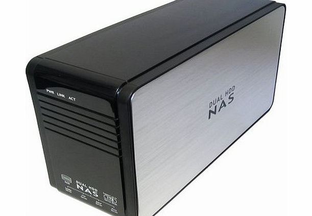 NEWLink Dual SATA HDD NAS Drive with Print Server Function