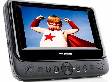 NB48-A 7`` Portable DVD Player with Car Kit - Black