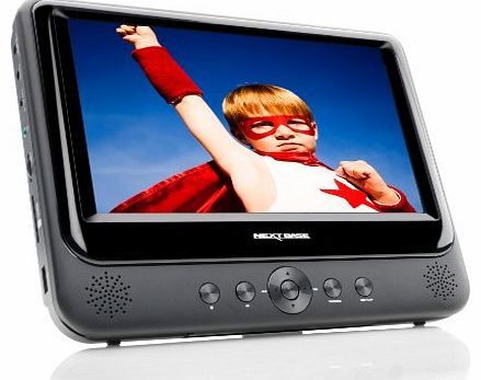 NB49 / SDV49-A 9-inch Portable DVD Player with Car Kit and Integrated Battery