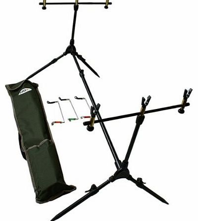 Carp Coarse Rod Pod Complete With 3 Swingers And Rod Rest