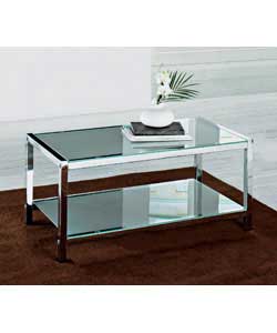 Frosted Glass Coffee Table