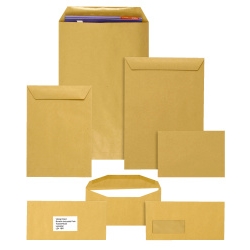 Gummed Envelopes 80gsm Manilla C4 324 x