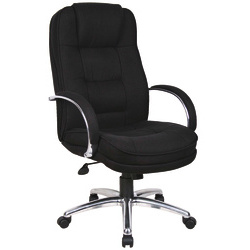 Rome Fabric Directors Chair - Black