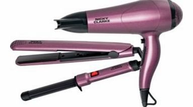 3 Piece Hair Care Set - Pink (224772399)