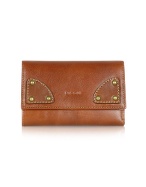 Nicoli Colt - Brown Leather Flap ID Wallet
