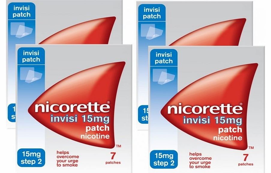 Invisi 15mg Patch Four Pack