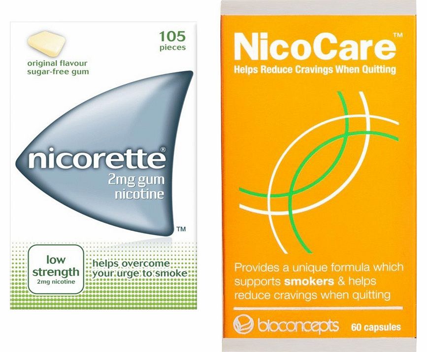 Original Gum 2mg & NicoCare Pack