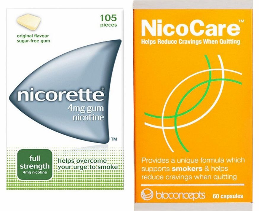 Original Gum 4mg & NicoCare Pack