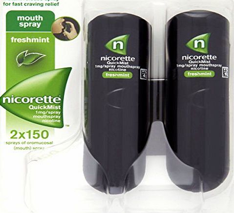 Nicorette QuickMist Mouthspray Duo