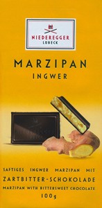 Marzipan and ginger bar