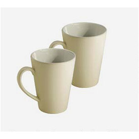 Nigella Lawson Living Kitchen Latte Mug set of 4 cream  Inspired by her day-to-day experience in the