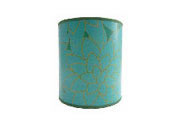 Nigel`s Eco Store 30s Flower Turq - recycled eco lampshade