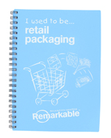 Nigel`s Eco Store A4 Recycled Retail Packaging Note Book