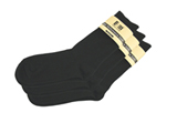 Nigel`s Eco Store Amazing Black Bamboo Socks: 3 Pack - soft
