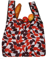 Nigel`s Eco Store Autumn Leaves Eco Shopping Bag - rolls up to fit