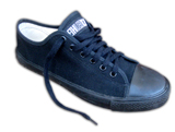 Nigel`s Eco Store Black Organic Low Cut Sneakers - eco friendly