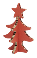 Cardboard Mini Christmas Tree - a quirky eco