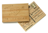 Nigel`s Eco Store Carve Your Own Card - an FSC certified wooden