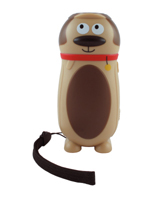 Doggie Torch - a fun squeezy torch thats