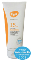 Nigel`s Eco Store Edelweiss Sun Lotion Factor 15 - with natural