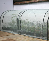 Mini Greenhouse Micromesh Cover - weather and