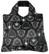 Nigel`s Eco Store Monochrome 3 Eco Shopping Bag - rolls up to fit