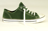Olive Green Low Cut Sneakers - organic eco
