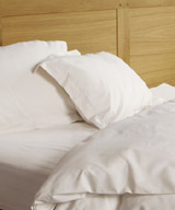 Organic Housewife Style Pillow Cases - Eco White
