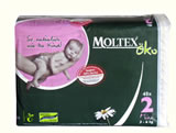 Nigel`s Eco Store Pack of 48 Moltex Eco-Friendly Baby Nappies Mini