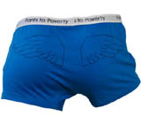 Nigel`s Eco Store Pants to Poverty: Blue Angel Wings - organic and