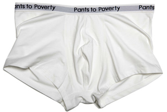 Nigel`s Eco Store Pants to Poverty: Classic White